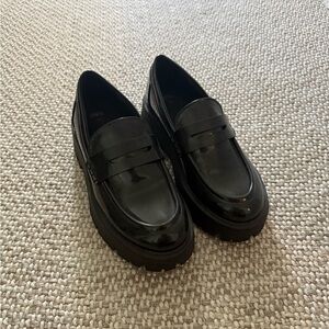Zara Black Loafers